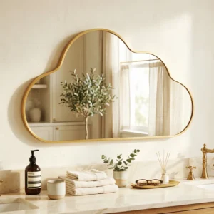 Cloud-shaped Decorative Wall Mirror